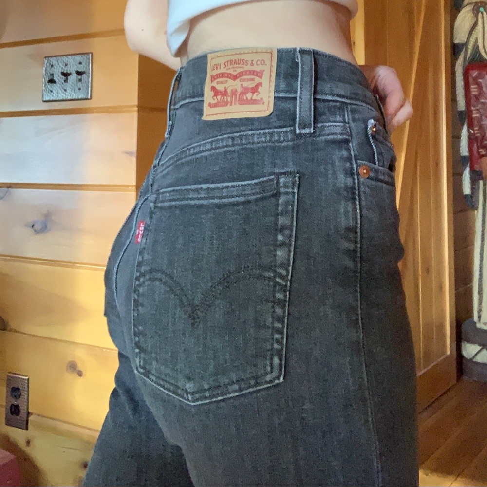 wedgie skinny Levi’s jeans